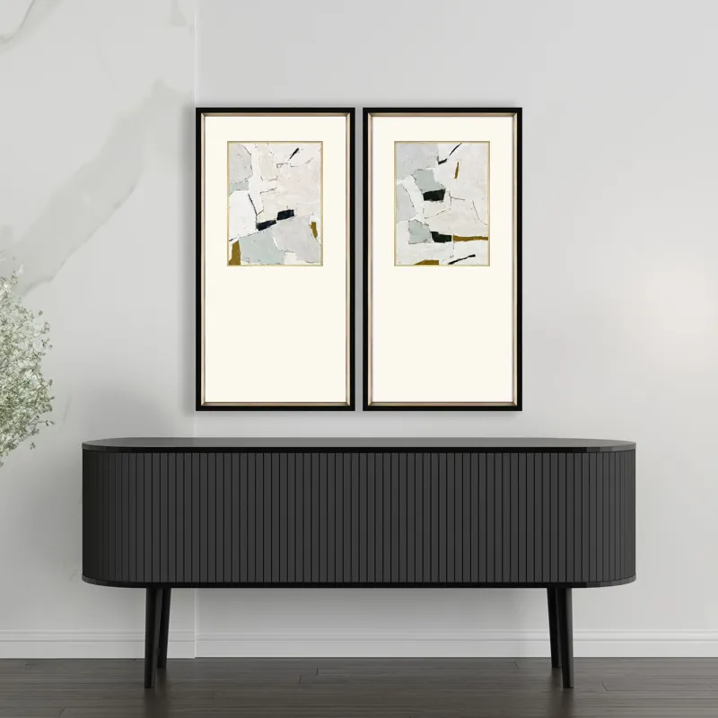 Zen Interactions I S/2 Framed Art