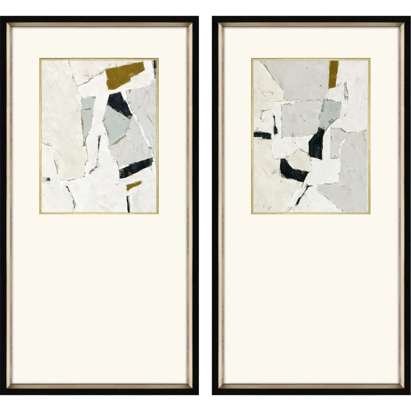 Zen Interactions II S/2 Framed Art