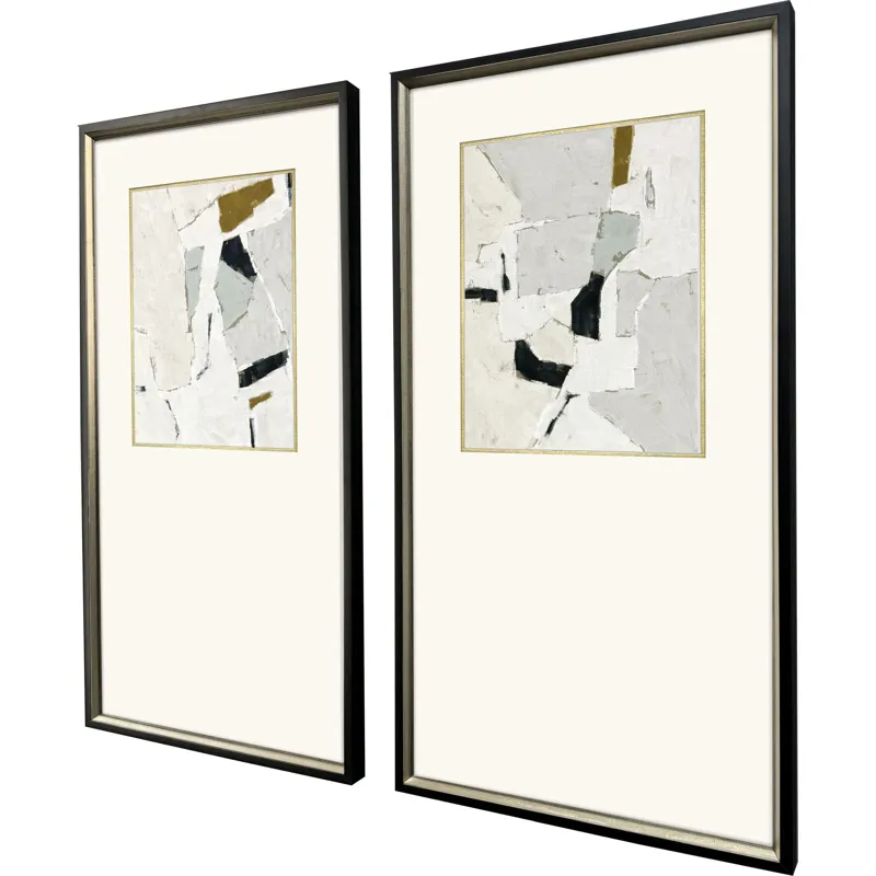 Zen Interactions II S/2 Framed Art