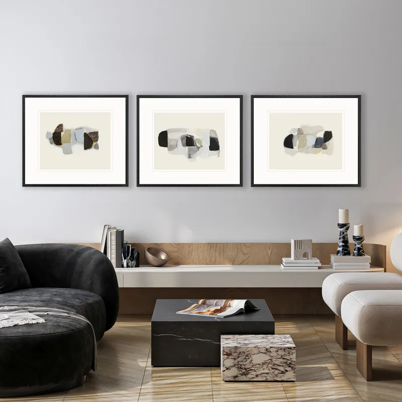 Goudy Sans S/3 Framed Art