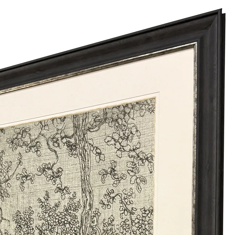 Wooded Landscape Framed Art