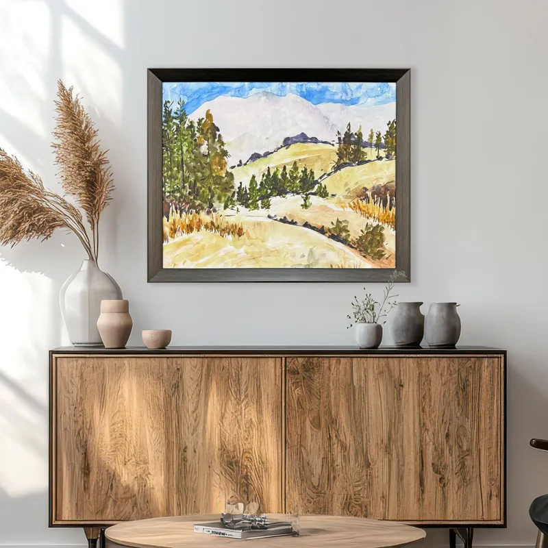 Where Autumn Breathes II Framed Art