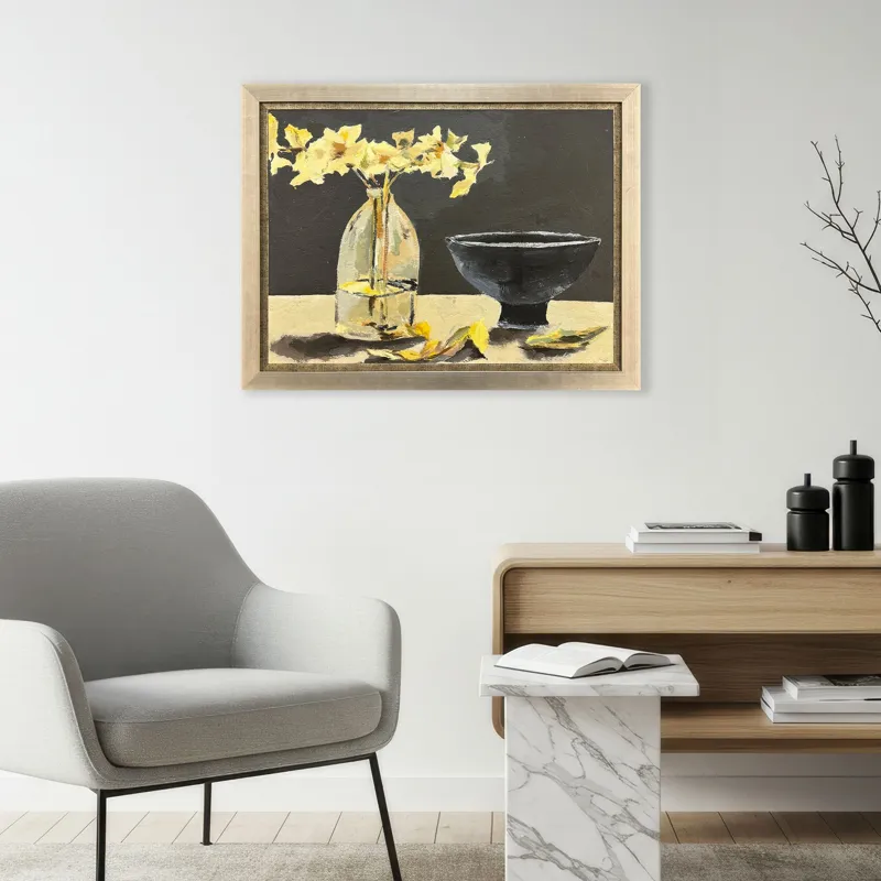 Elegy in Neutral I Framed Art