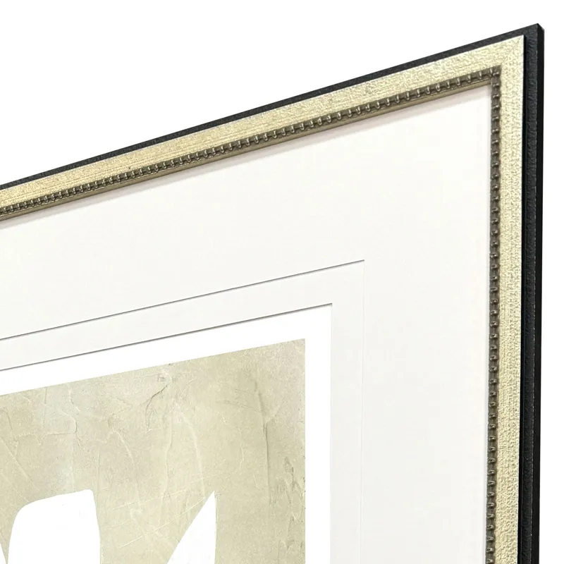 Textured Corolla II Framed Art