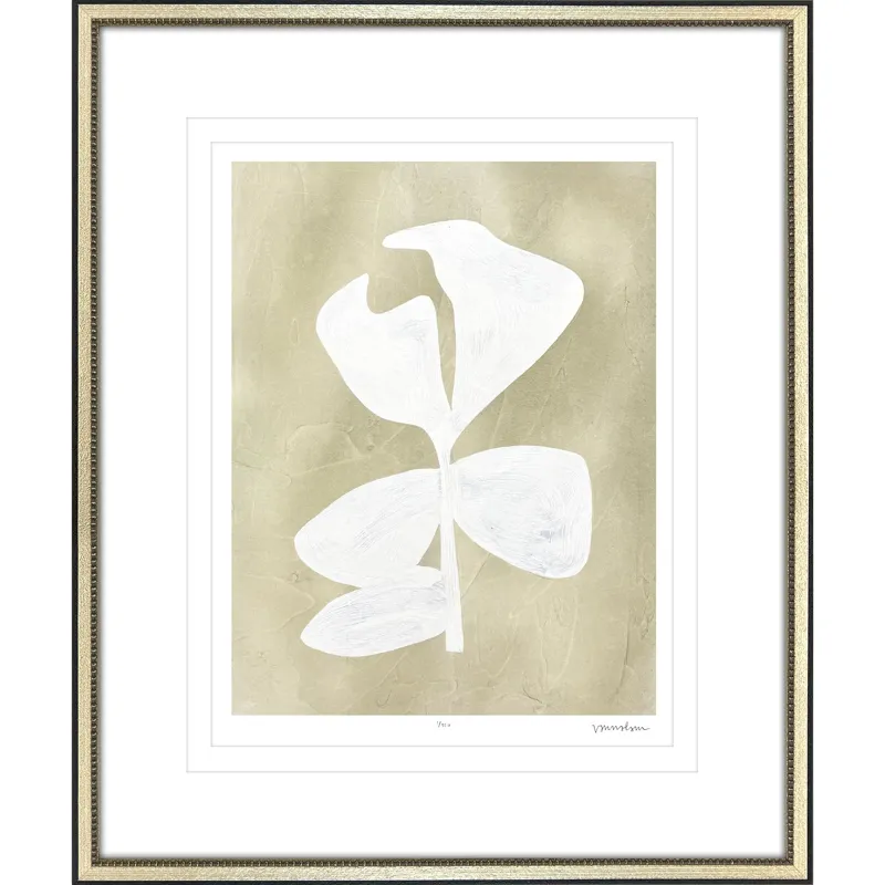 Textured Corolla III Framed Art