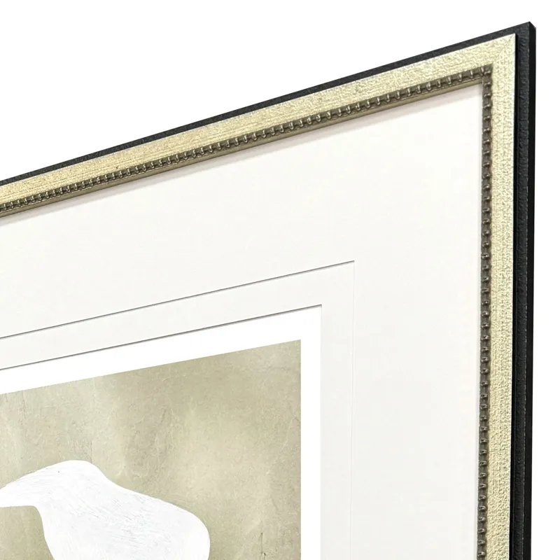 Textured Corolla III Framed Art