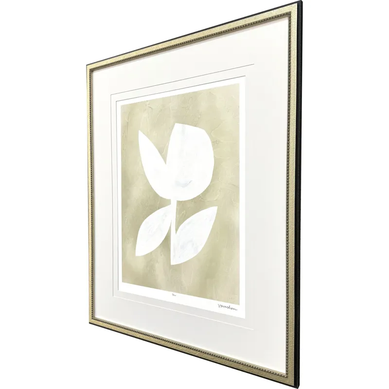 Textured Corolla IV Framed Art