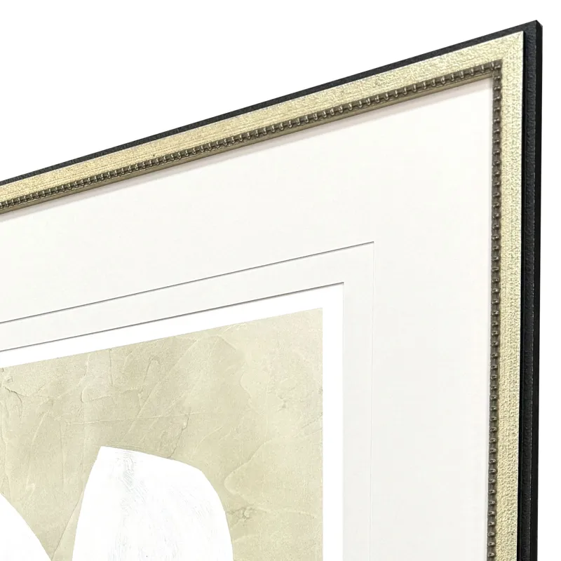 Textured Corolla IV Framed Art