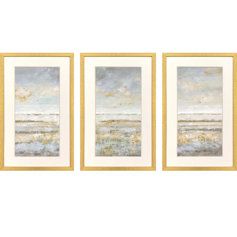 Sea Horizon S/3 Framed Art