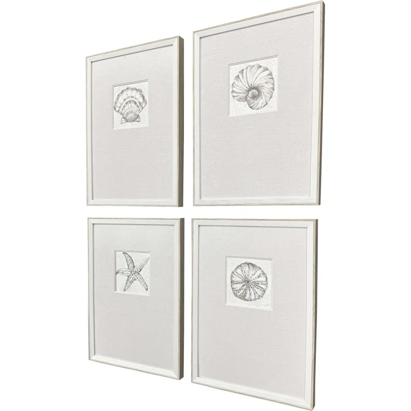 Coastal Reef S/4 Framed Art