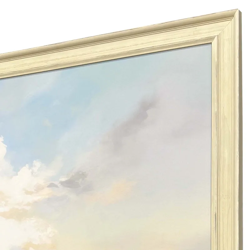 Tranquil Blue Shores Framed Art