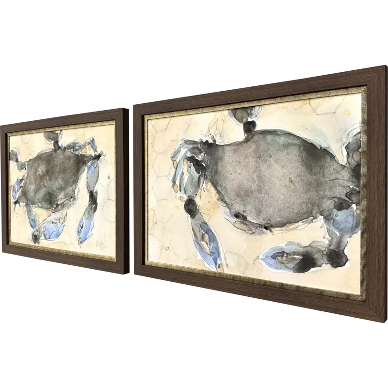 The Maryland Crab S/2 Framed Art