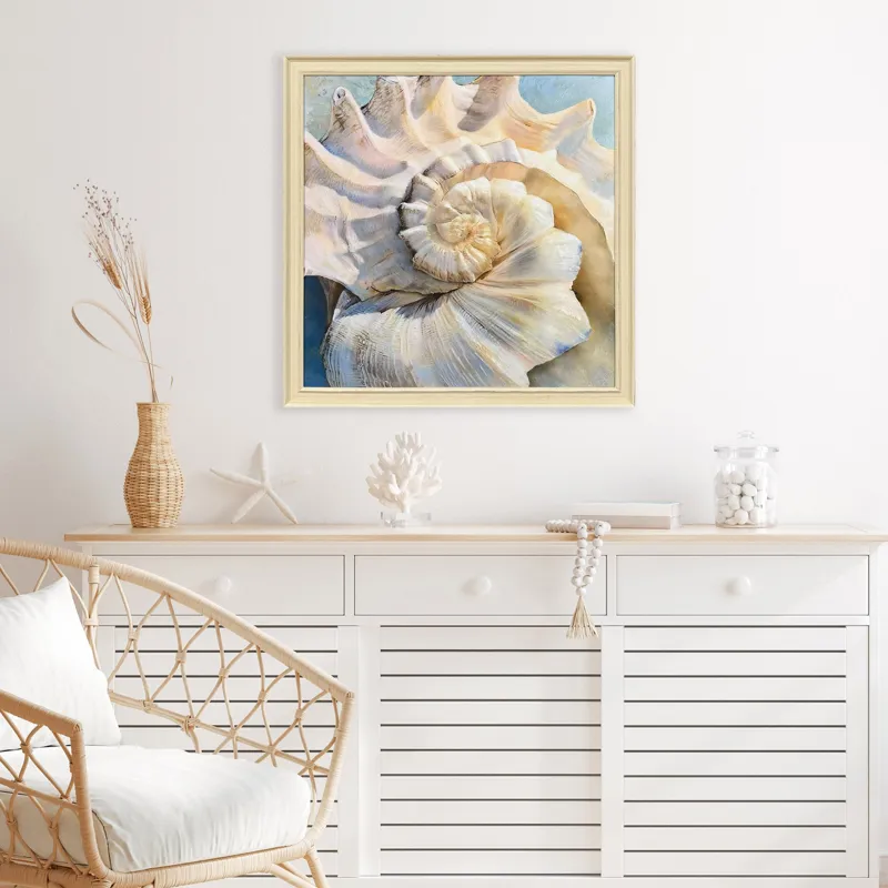 Center Shell Framed Art