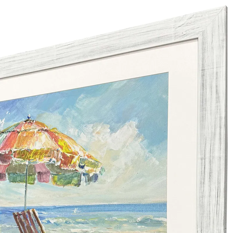 Beach Vibe Framed Art