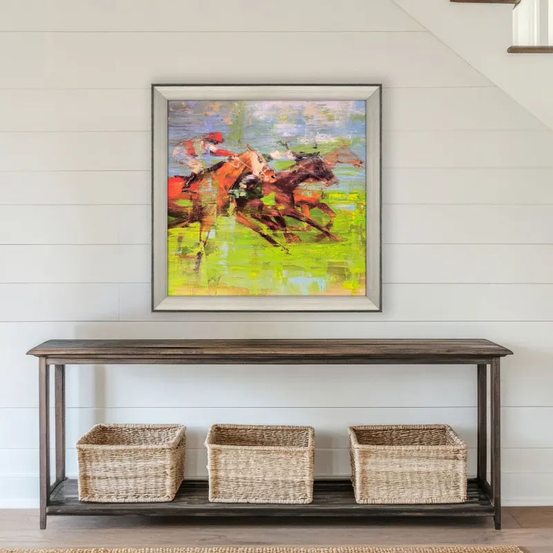 They Are Coming Framed Art