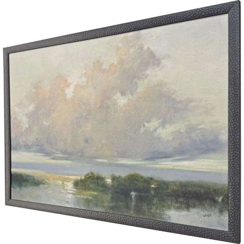 Clouds and Currents Framed Art