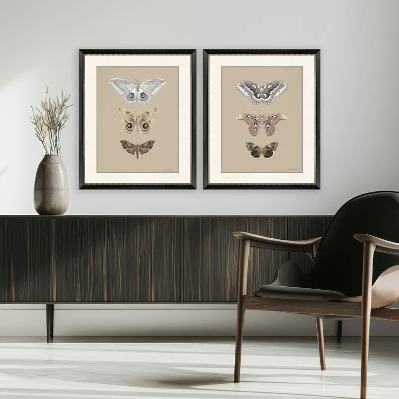 Beauty of the Forest S/2 Framed Art