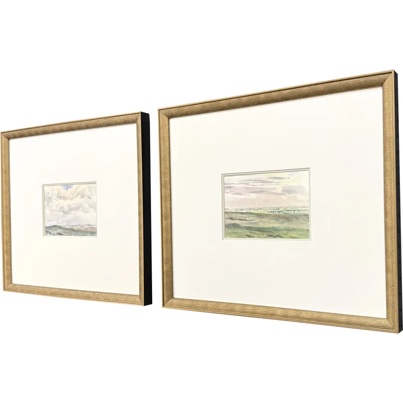 Meadow/Plains S/2 Framed Art