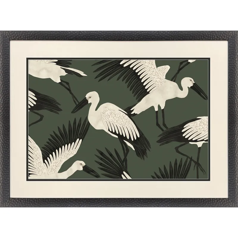 Stork Storm - Swoop Framed Art