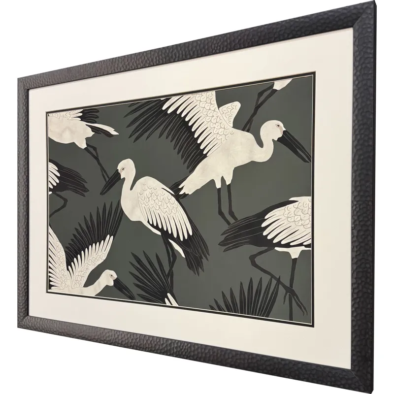 Stork Storm - Swoop Framed Art