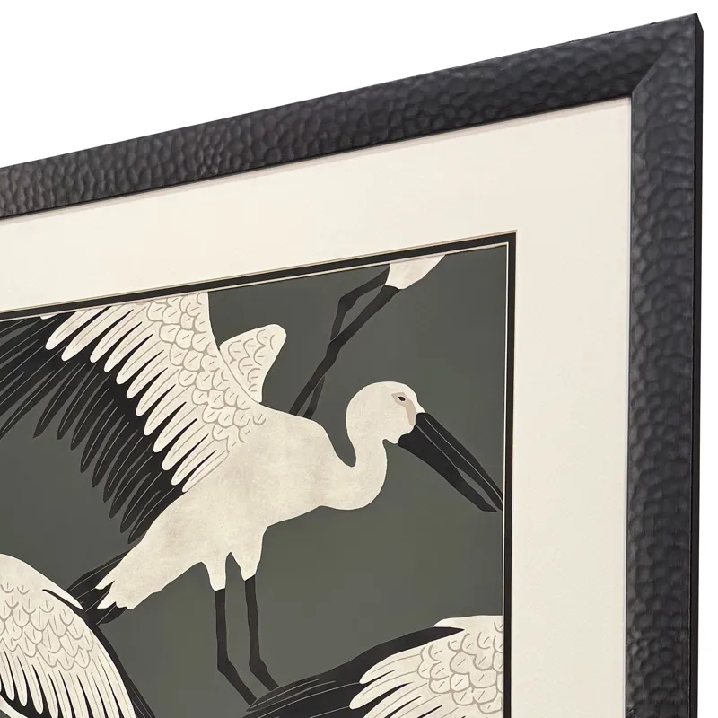 Stork Storm - Swoop Framed Art