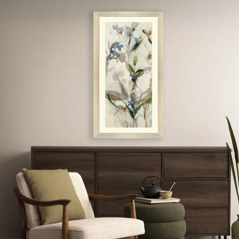 Wild Grasses Left Framed Art