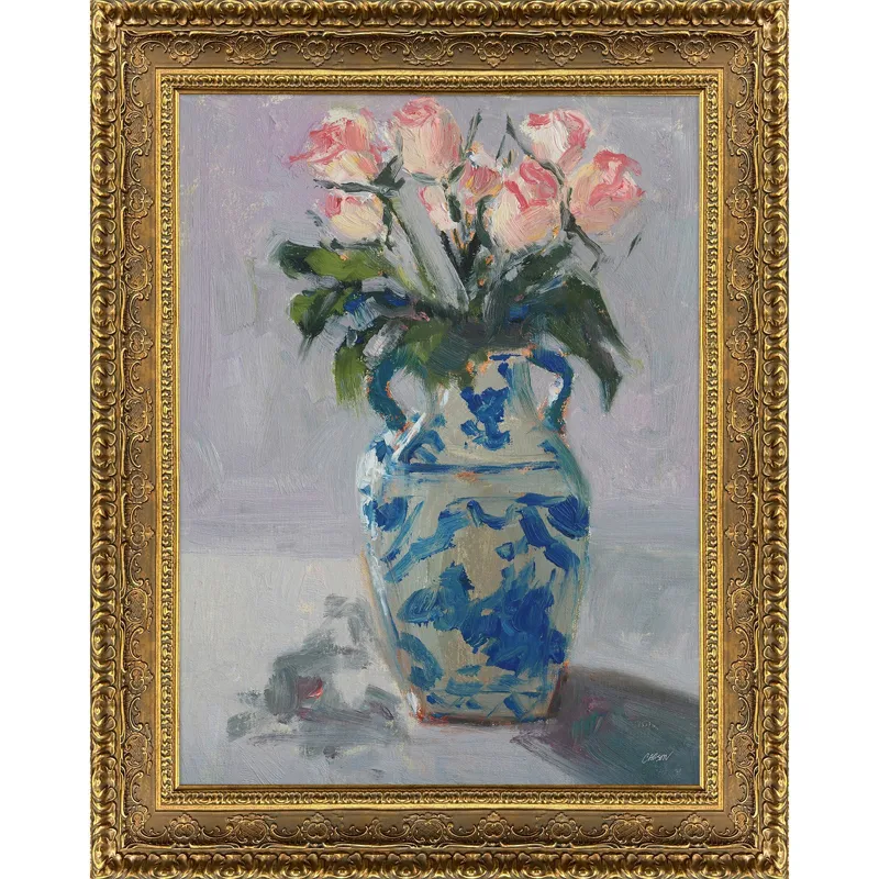 Winter Roses Framed Art