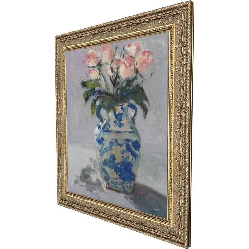 Winter Roses Framed Art