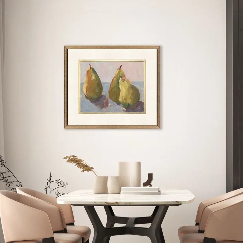 Threes Company Framed Art