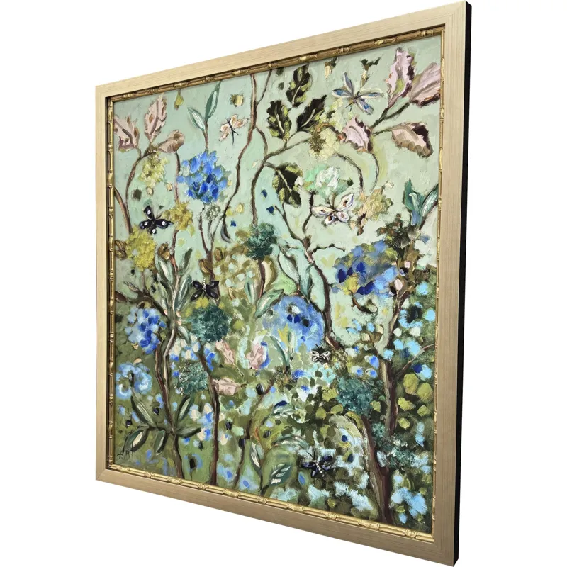 Insects & Vines Framed Art