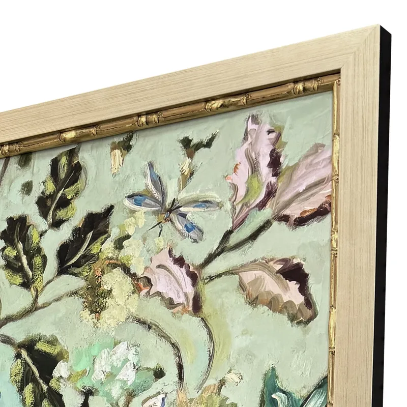 Insects & Vines Framed Art