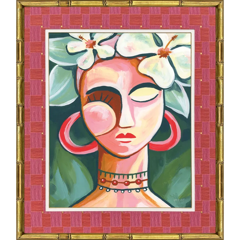 Portrait in the Tropic Framed Art