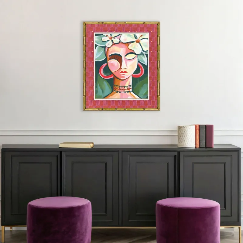 Portrait in the Tropic Framed Art
