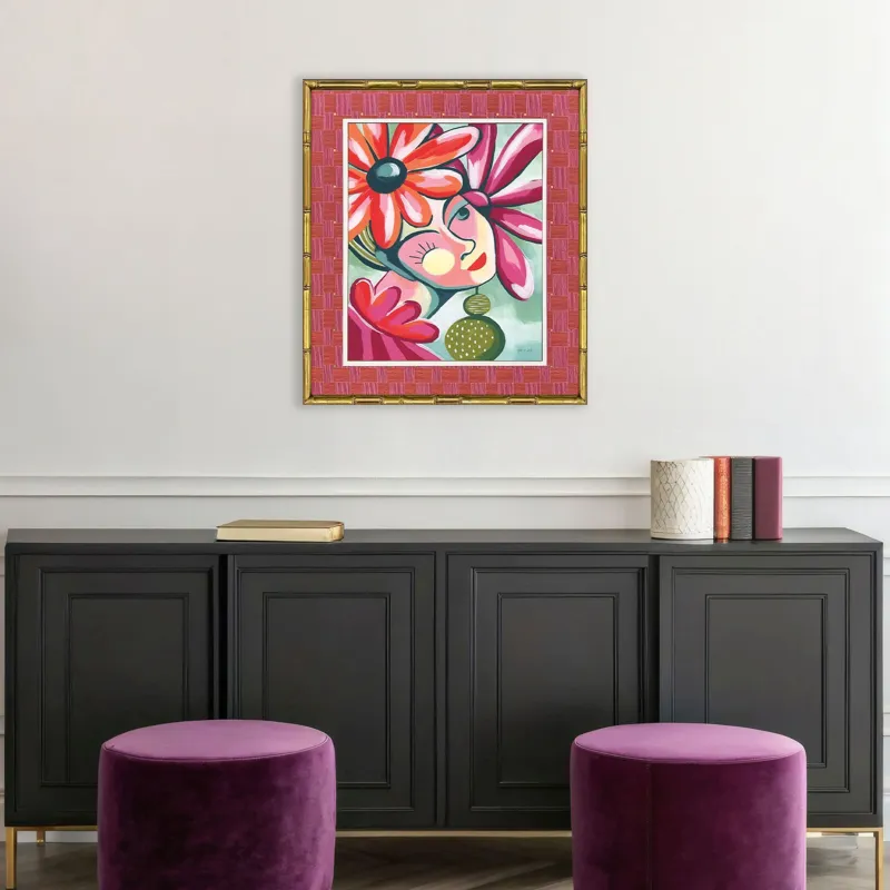 Jolie Framed Art