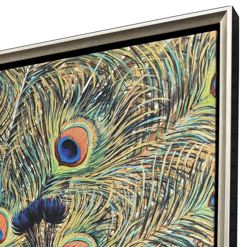 Peacock Plumage Canvas