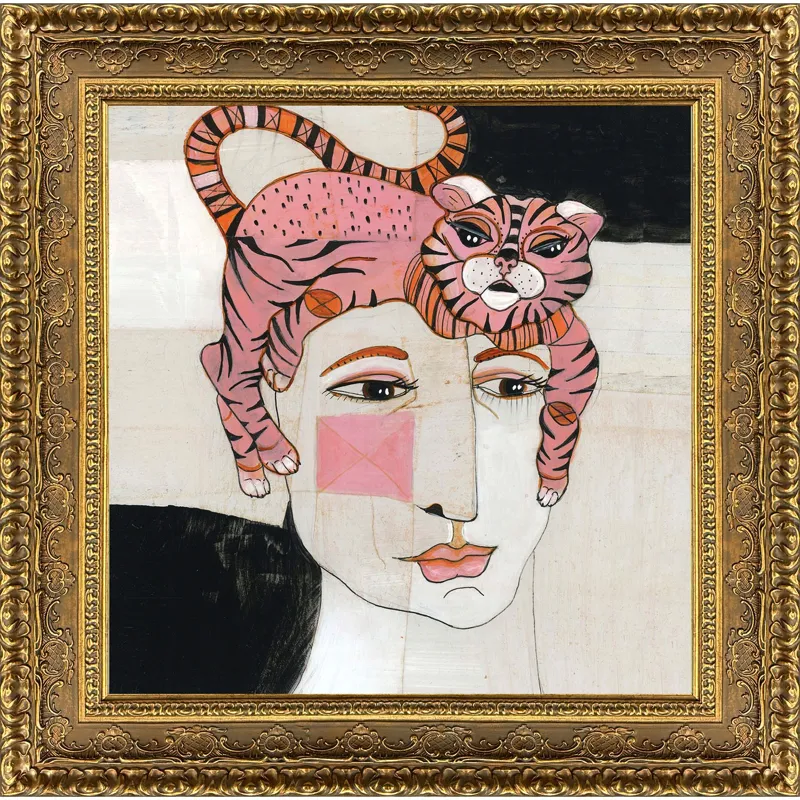 Cat Hair Framed Art