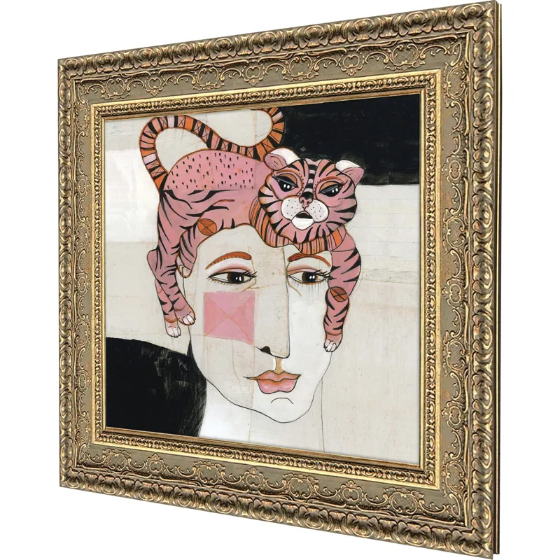 Cat Hair Framed Art