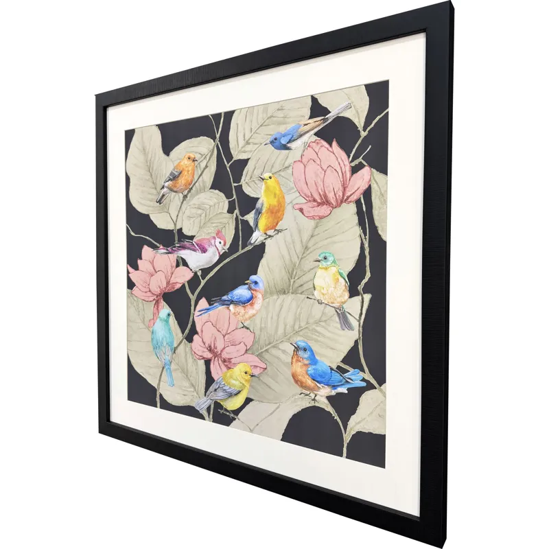 Array of Birds Framed Art