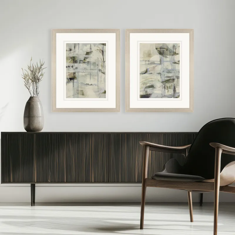 Fluent S/2 Framed Art