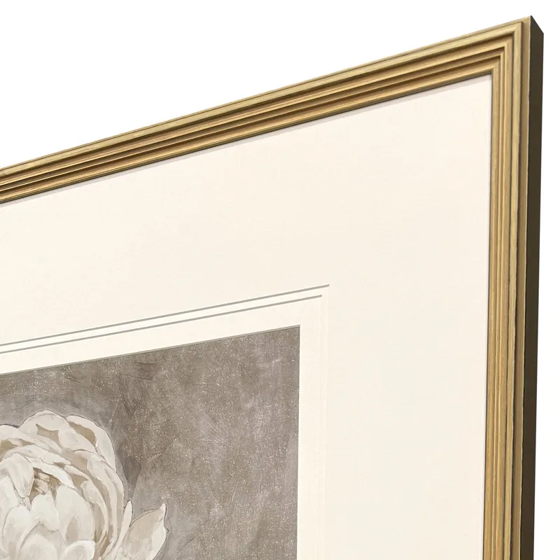 Pretty as a Peony I Framed Art