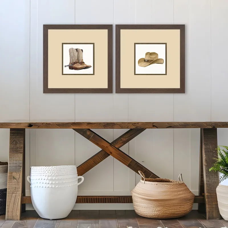 Riders of the Range S/2 Framed Art