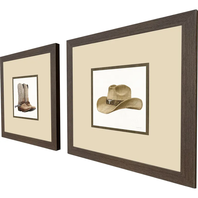 Riders of the Range S/2 Framed Art