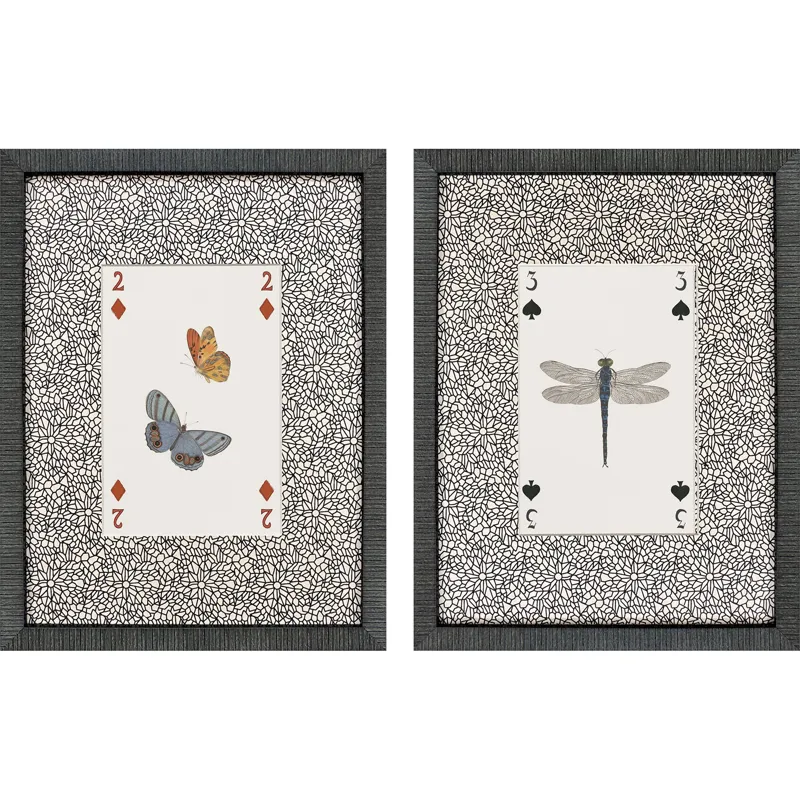 Nature's Hand I S/2 Framed Art