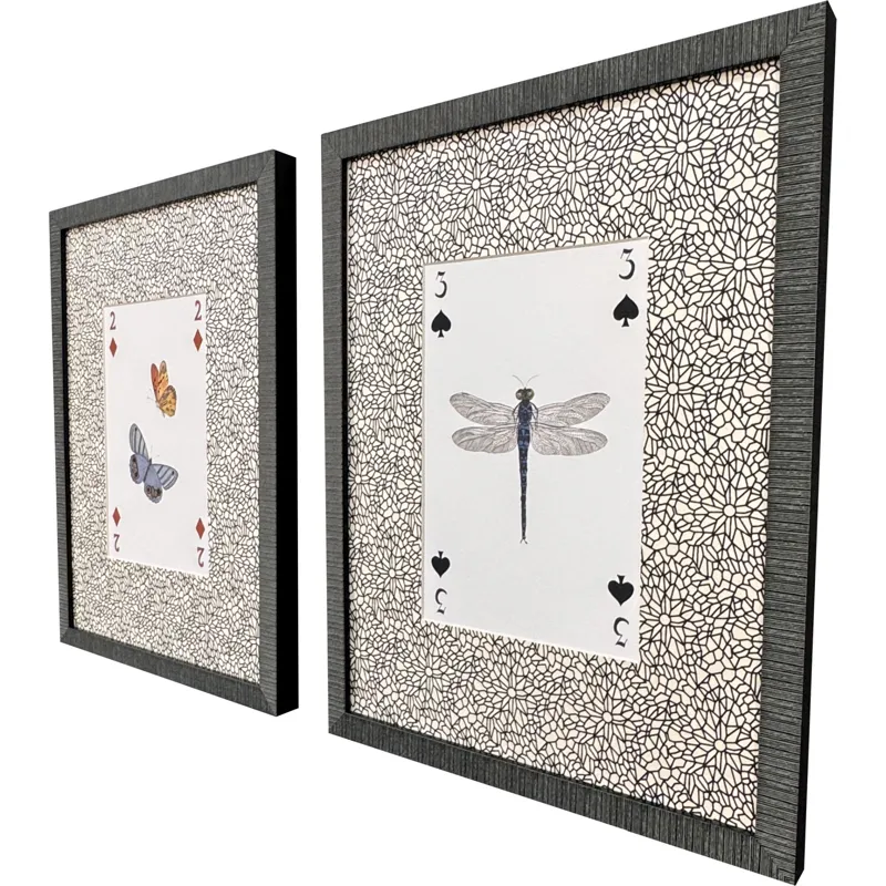 Nature's Hand I S/2 Framed Art