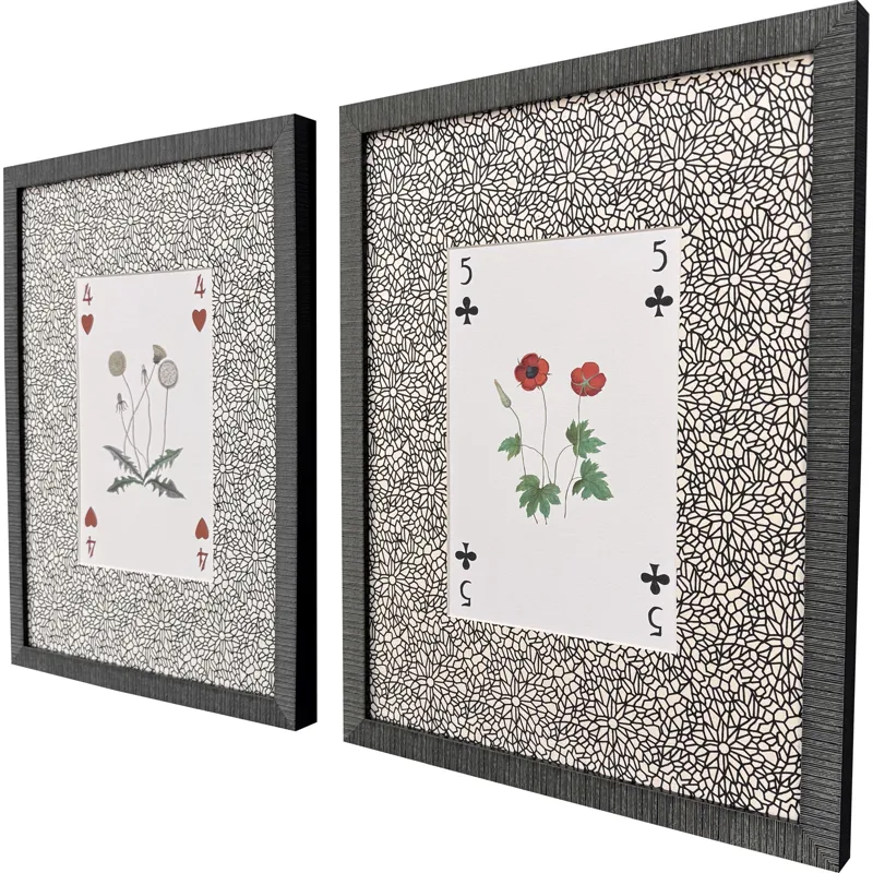 Nature's Hand II S/2 Framed Art