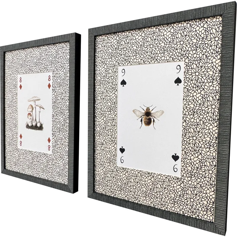 Nature's Hand III S/2 Framed Art