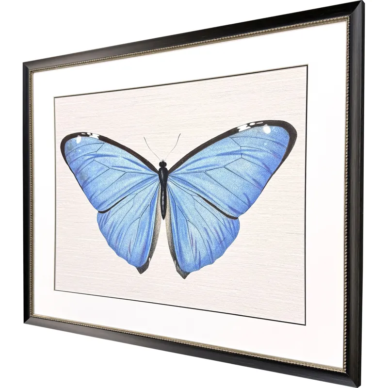Garden Visitor II Framed Art