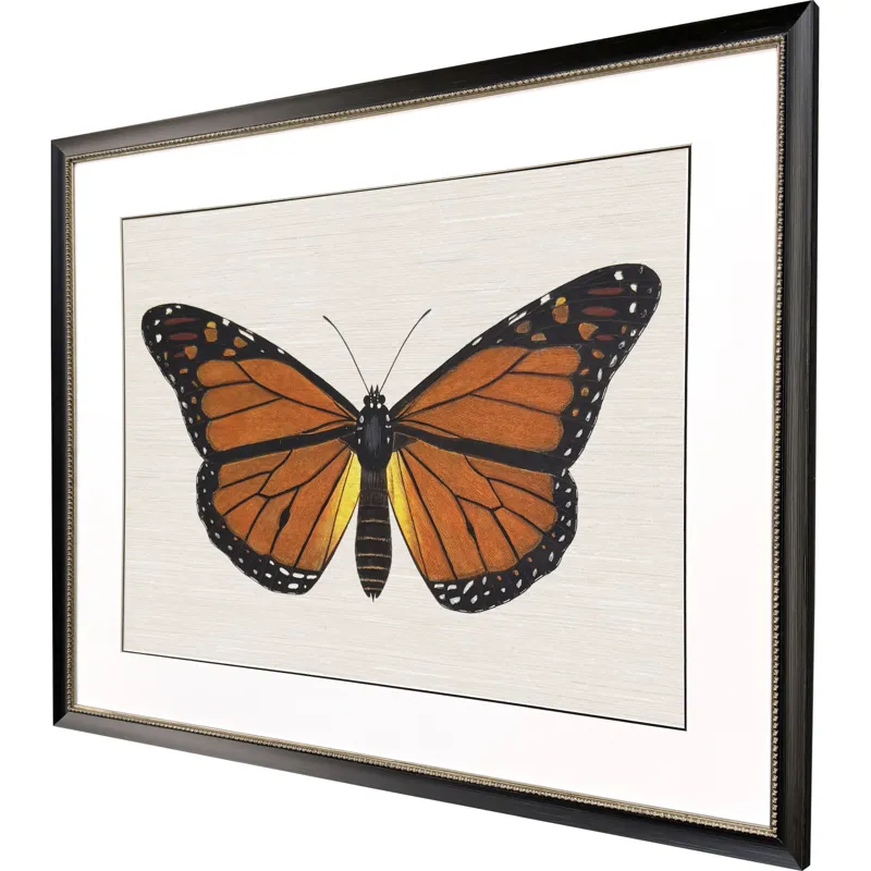 Garden Visitor III Framed Art