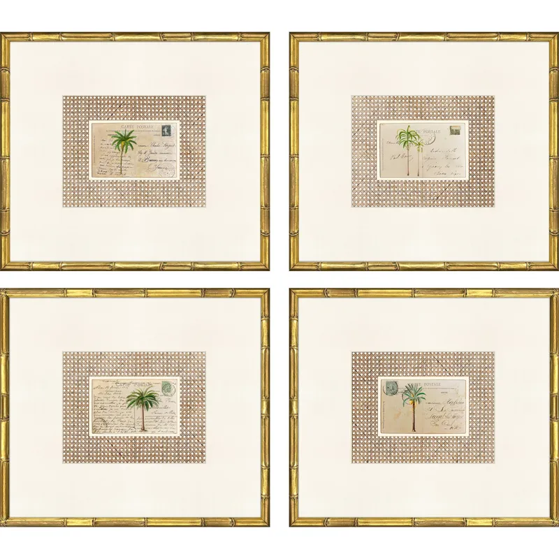 Palm Postale S/4 Framed Art