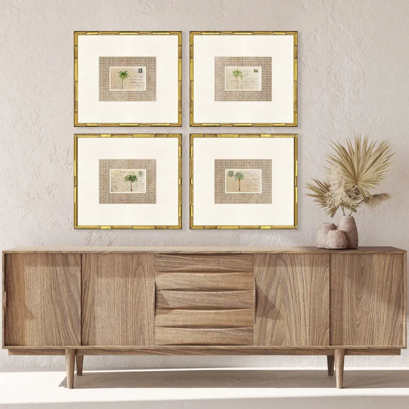 Palm Postale S/4 Framed Art